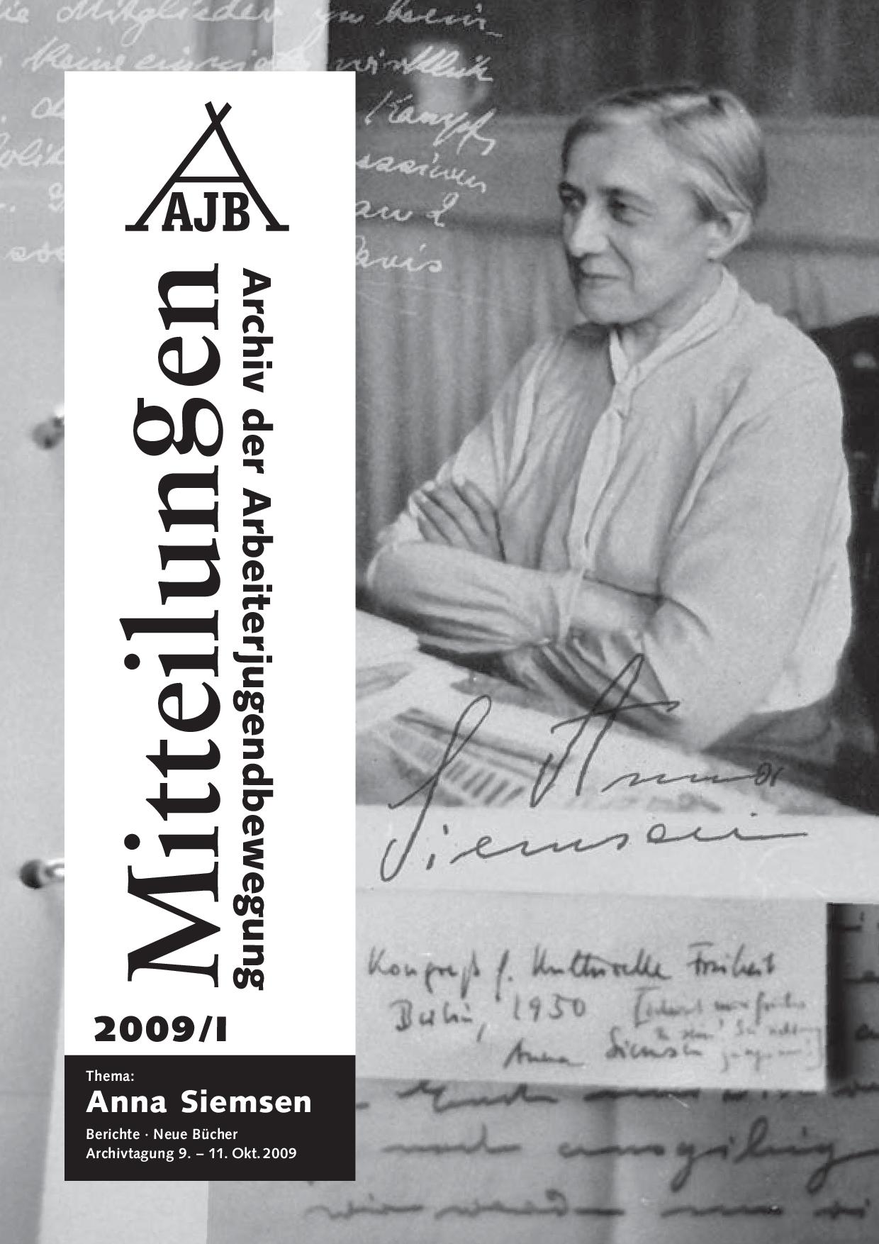 2009 01 Mitteilungen Cover